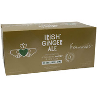 Frannie's Sparkling Beverage- Zero Calories & Sugar, Aspertame Free: 8-Pack 12 Fl. Oz. Cans (Irish Ginger Ale)