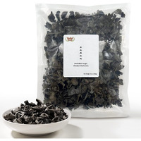 Zestful Foods Premium Dried Black Fungus Dried Wooder Mushroom(Black Fungus Mushroom) All Natural,Gluten-Free 8 Oz.