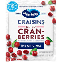 Ocean Spray Craisins Dried Cranberries, Original, 1.16 Ounce (Pack Of 200)
