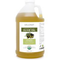 Olive Oil Extra Virgin Organic Unrefined Cold Pressed Velona (64Oz)