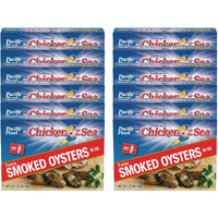 Pacific Pearl Fancy Smoked Oysters In Oil 3.75 Oz. Can (Pack Of 24)