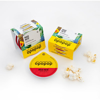 Opopop Microwave Popcorn - Pop Cups Maui Heat 6-Pack, Non-Gmo Gourmet Popcorn Kernels & Popcorn Flavoring, Gluten Free Snacks, Easy To Make And No Mess