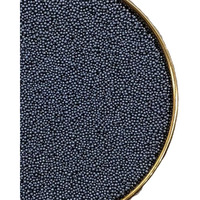Black Sprinkles Edible Pearl 2Mm 130G 4.6Oz Christmas Cake Sprinkles,Cookie Sprinkles,Baking Sugar Pearl, Edible Candy Pearls For Cake Cupcake Decorationg 2Mm (Black)