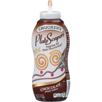 Smucker's 12 Pack Plate Scapers Dessert Topping, Chocolate, 19.5 Ounce (Pack Of 12)
