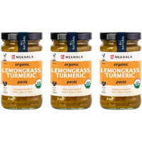 Mekhala Organic Gluten Free Curry Paste Value 3-Pack (3X3.5Oz) (Lemongrass Turmeric)