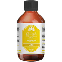 Gusteau's - Lemon Flavor Bakery Emulsion, 4 Fl Oz (100Ml) Alcohol Free, Sugar Free, Kosher (Lemon)