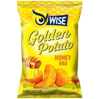 Wise Foods Honey Bbq Potato Chips, 3-Pack