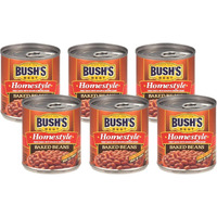 Bush's Best Homestyle Baked Beans, 8.30 Ounce (Pack Of 6)
