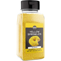 Birch & Meadow Yellow Sprinkles, 12.8 Oz, Fun & Decorative Topping