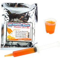 Orange Kremezicle Jello Shot Mix 6.78 Oz - Premium Gluten-Free Jello Mix For Tasty Jello Shots - Easy To Make Ez Gelatin Powder Mix For Jello Shots - Adult New Year And Holiday Party Supplies