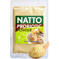 Japanese Natto Fermented Soybean Powder, Freeze-Dried Natto Powder, Vitamin K, Japanese Probiotic And Prebiotic Superfood - Low Sodium, Non-Gmo, Vegan, Made In Japan 50G(1.76Oz)?Yamasan?
