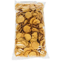 Mission Foods Round Tortilla Chips, Yellow, 2 Pound (Pack Of 6)