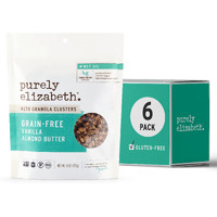 Purely Elizabeth, Vanilla Almond Butter, Keto Granola With Mct Oil, Grain-Free (6 Ct, 48Oz Bulk)