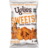 Uglies Sweet Potato Kettle-Cooked Potato Chips, 5.5 Oz. Bags, Pack Of 4