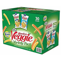 Garden Veggie Straws-30 Bags - Sea Salt & Zesty Ranch