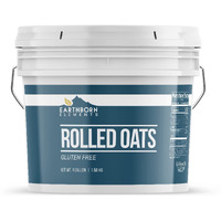 Earthborn Elements Gluten Free Rolled Oats 1 Gallon, Old Fashioned Oats, Bulk Size