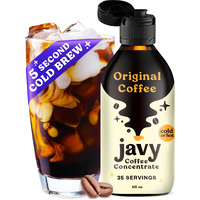 Javy Coffee Concentrate - Cold Brew Coffee, Perfect For Instant Iced Coffee, Cold Brewed Coffee And Hot Coffee, 35 Servings - Original