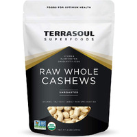 Terrasoul Superfoods Organic Raw Cashews, 2 Lbs, Premium Quality For Snacking, Baking, And Culinary Creations