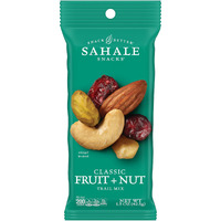 Sahale Snacks Classic Fruit And Nut Trail Mix, 1.5 Oz Grab & Go Bags (18 Packs) - Dry-Roasted Deluxe Mixed Nuts With Apples And Cranberries - Non-Gmo, Kosher Trail Mix & Certified Gluten-Free Snacks