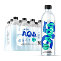 Talking Rain Aqa Alkaline Ionized Bottled Water, 9.5 Ph, With Electrolytes And Minerals Added For Taste, 20 Fl Oz Bottle (Pack Of 12)