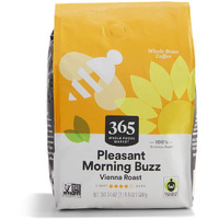 365 By Whole Foods Market, Coffee Pleasant Morning Buzz Whole Bean, 24 Ounce