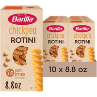 Barilla Chickpea Rotini Pasta, Vegan, Gluten Free, Non Gmo & Kosher - High Protein Pasta Made With Plant Based Protein, 8.8 Ounce (Pack Of 10)