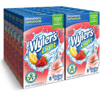 Singles T? Go Powder Packets, W?Ter Drink Mix, Strawberry Lemonade, 96 Singl? Servings (Pack Of 12) Strawberry Lemonade