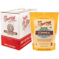 Bob's Red Mill Organic Medium Grind Cornmeal, 24-Ounce (Pack Of 4)