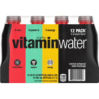 Vitaminwater Variety Pack Bottles, 20 Fl Oz, 12 Pack