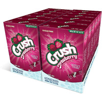 Crush- Powder Drink Mix - Sugar Free & Delicious (Strawberry, 72 Sticks)