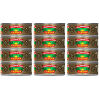 Genova Premium Yellowfin Tuna In Olive Oil, 5 Ounce Cans (Pack Of 12), Wild Caught Canned Tuna, Solid Light