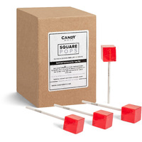 Red Square Pops - 24 Pack - Cinnamon Flavored