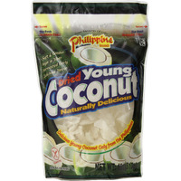 Philippine Brand Dried Young Coconut Snacks, 18 Ounce