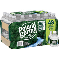 Poland Spring Water, 8 Fl Oz (Pack Of 48)