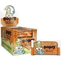 Bobo's Oat Bars, Peanut Butter, 3 Oz Bar (12 Pack), Gluten Free Whole Grain Snack And Breakfast Bar
