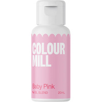 Colour Mill Oil-Based Food Coloring, 20 Milliliters Baby Pink