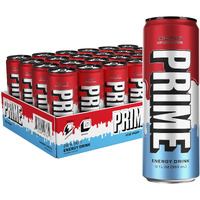 Prime Energy Ice Pop | Zero Sugar Energy Drink | Preworkout Energy | 200Mg Caffeine With 355Mg Of Electrolytes And Coconut Water For Hydration| Vegan | Gluten Free |12 Fluid Ounce | 24 Pack