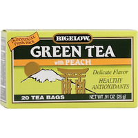 Green Tea W/Peach, 20 Ct - 6 Per Case.6