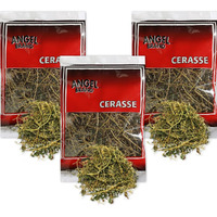 Angel Brand Dried Cerasse Leaves 0.25 0Z Pouch Pack Of 3 - Organic Melon Bitter Leaf Spice Derived From Melon Plant - Provides Health Benefits - Offers Slightly Bitter & Robust Flavor