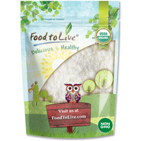 Food To Live Organic Coconut Milk Powder, 1 Pound - Non-Gmo, Dehydrated Fresh Coconut Milk, Pure, Unsweetened, Vegan, Bulk. Dairy Free, Keto-Friendly. Plant-Based Creamer. Contains Maltodextrin