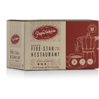 Papanicholas Coffee Single Serve Coffee Cups Fits Keurig K Cup Brewers, 5-Star Restaurant Blend, 12 Count