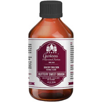 Gusteau's - Buttery Sweet Dough Flavor Emulsion, 4 Fl Oz (100Ml) Alcohol Free, Sugar Free, Kosher (Buttery Sweet Dough)