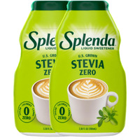 Splenda Stevia Liquid Zero Calorie Sweetener Drops, 3.38 Fl Oz Bottle (Pack Of 2)