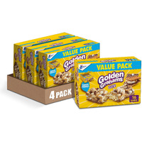 Golden Grahams S'Mores Chocolate Marshmallow Breakfast Bars, 16 Bars (Pack Of 4)