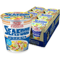 Nissin, Cup Noodles Soup, Seafood Flavor, 2.68 Oz (Case Of 6)
