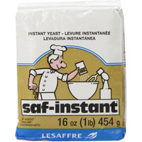 3 Set Lesaffre Saf-Instant Yeast, Gold, 1 Pound