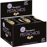 Wonderful Pistachios In Shell, Salt & Pepper Flavored Nuts, 4.5 Ounce Bag (Pack Of 8), Protein Snacks, Gluten Free, Healthy Snack