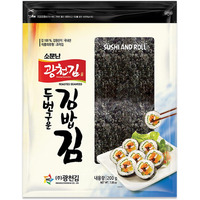 Kimnori Kwangcheonkim Twice Roasted Yaki Sushi Nori Seaweed Sheets, 200 Gram 7.05 Ounce, 100 Full Sheets, Resealable, Great For Sushi Rolls & Wrap, Natural Laver, ? ?? ?? ?? (Pack Of 1)