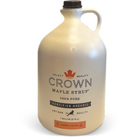 Crown Maple Organic Grade A Maple Syrup, Amber, 128 Fl. Oz (Pack Of 1)