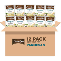 Near East Couscous Mix, Parmesan Cheese, 5.9Oz Boxes (12 Pack)